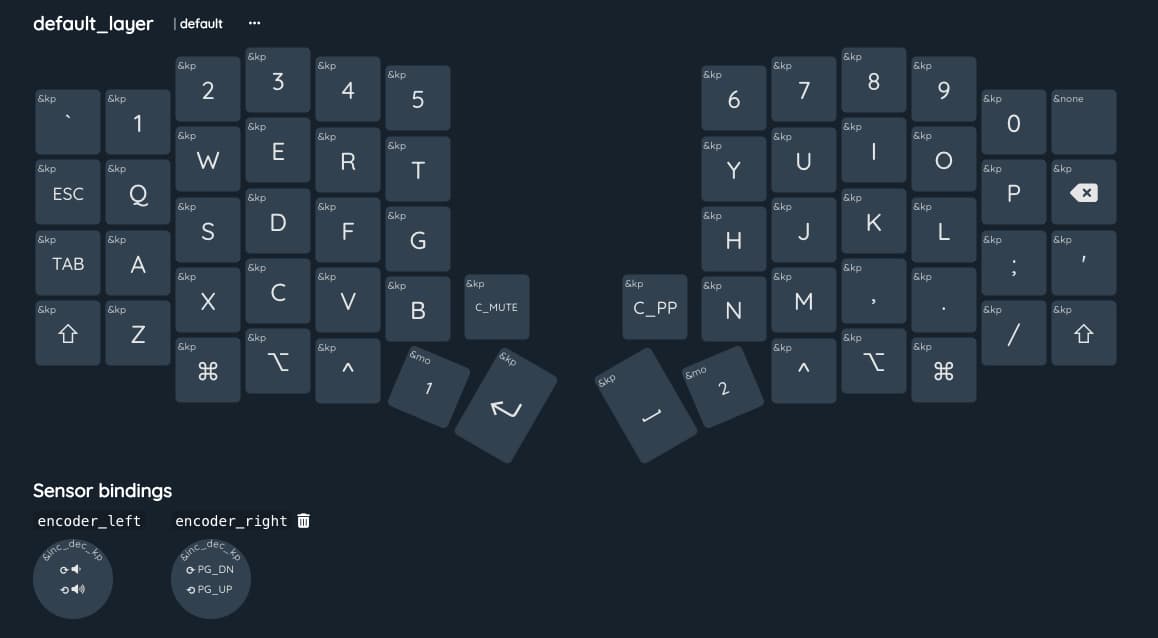 zmk normal layer